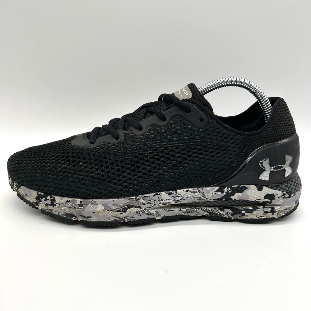 Under Armour Shoes Mens 9 Reflect Camo Black HOVR Sonic 4 Running Sneakers
